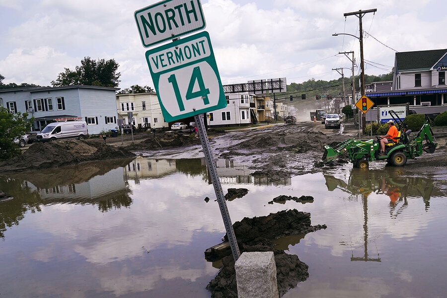 They moved to Vermont for climate safety. Then came floods.